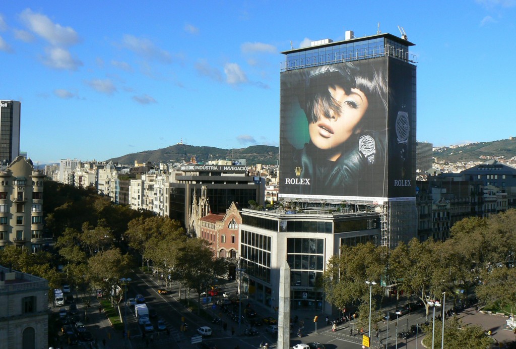 publicidad-exterior-Rolex-lonas-publicitarias-vsa-comunicacion