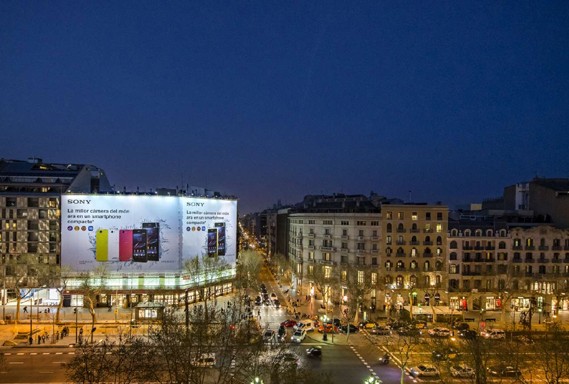 Paseo de Gracia - Sony Mobile