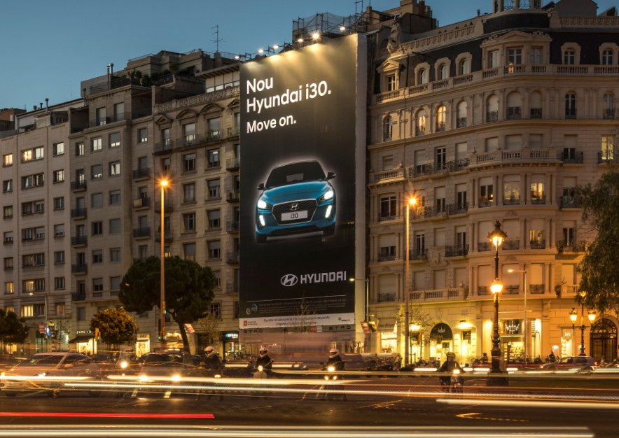 Lona Hyundai Barcelona