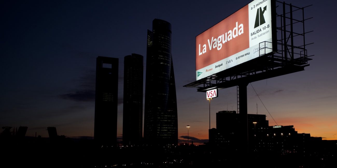 Monoposte la vaguada madrid